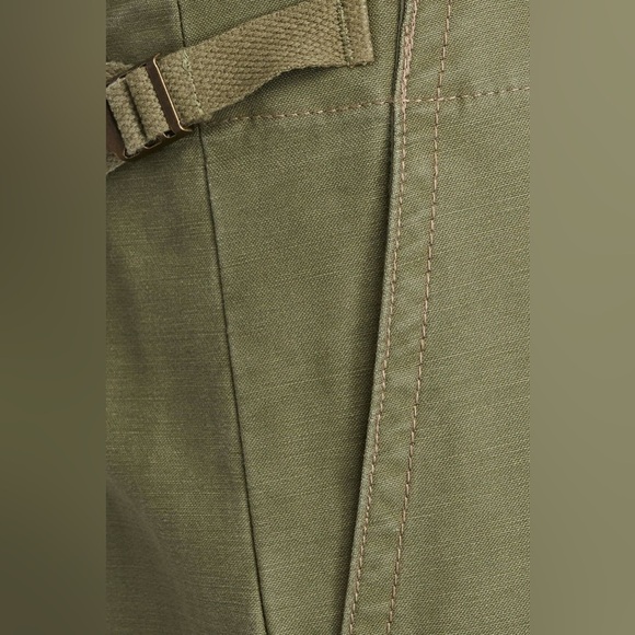 RE/DONE Military Cargo Trouser Pants in Bayleaf Green Size 25 NWT - Picture 4 of 11